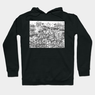 Middle age scenes Hoodie